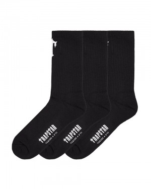 Trapstar 3 Pack Irongate T Ponozky Panske Čierne Slovensko | Trapstar SK 90856-NAJG