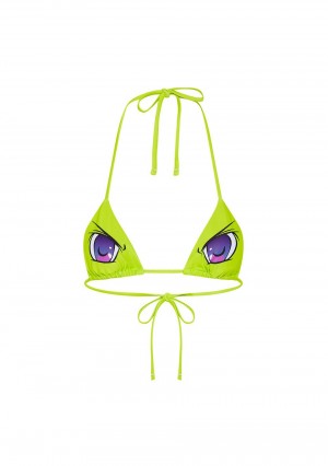 Trapstar Anime Bikini Top Plavky Damske Svetlo Zelene Slovensko | Trapstar SK 41237-JPEB