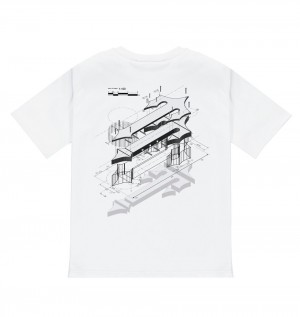 Trapstar DIY 3.0 Tricko Panske Biele Slovensko | Trapstar SK 72845-UJRW