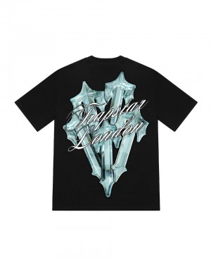 Trapstar Diamond In The Rough 2.0 Tricko Panske Čierne Slovensko | Trapstar SK 39572-GLAV
