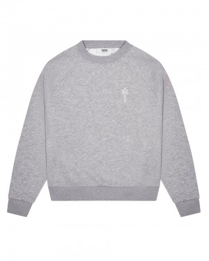 Trapstar Foundation Crew Mikina Panske Siva Slovensko | Trapstar SK 51764-WTSZ