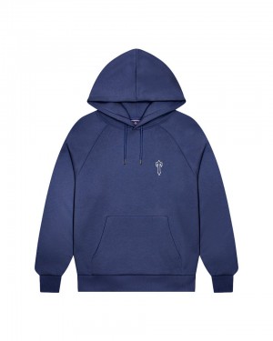 Trapstar Foundation Mikina s Kapucnou Panske Modre Slovensko | Trapstar SK 45892-SXYE