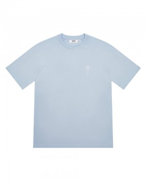 Trapstar Foundation Tricko Panske Svetlo Modre Slovensko | Trapstar SK 41632-WCFY