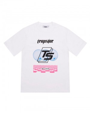 Trapstar Graphic Tricko Panske Biele Slovensko | Trapstar SK 43976-SDUV