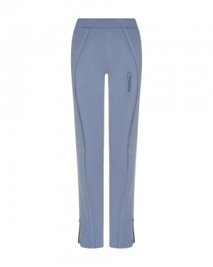 Trapstar Hyperdrive Rib Panel Track Bottoms Sportove Nohavice Damske Modre Slovensko | Trapstar SK 40125-SAJL