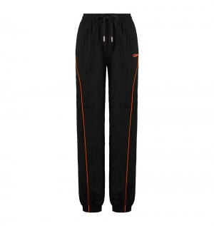 Trapstar Hyperdrive Ripstop Bottoms Nohavice Damske Čierne Oranžové Slovensko | Trapstar SK 18952-EIBF