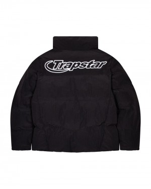 Trapstar Hyperdrive Ripstop Puffer Bunda Panske Čierne Slovensko | Trapstar SK 92354-IVMH