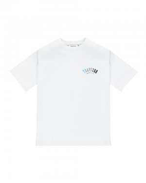 Trapstar Irongate Arch It's A Secret Tricko Panske Biele Tyrkysové Slovensko | Trapstar SK 03729-GPUE