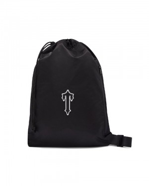 Trapstar Irongate Drawstring Tasky Panske Čierne Slovensko | Trapstar SK 32015-KQVO