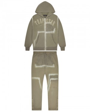 Trapstar Irongate Rivet 2.0 Teplaky Panske Olivovo Zelená Slovensko | Trapstar SK 61825-JSEO