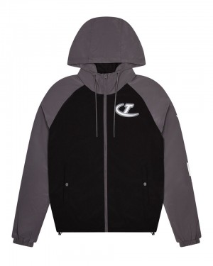 Trapstar PRE ORDER Hyperdrive Vetrovka Panske Čierne Siva Slovensko | Trapstar SK 71503-RECS