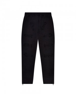 Trapstar Patchwork Irongate Bottoms Nohavice Panske Čierne Slovensko | Trapstar SK 32561-YFIC