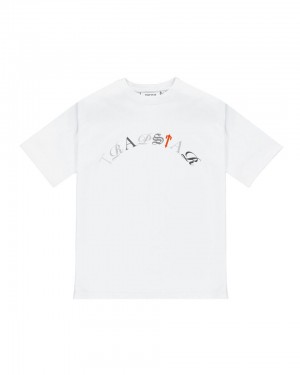 Trapstar Script 2.0 Tricko Panske Biele Slovensko | Trapstar SK 17534-JKIB