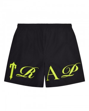 Trapstar Script Shell Kratasy Panske Čierne Slovensko | Trapstar SK 31649-WFQR