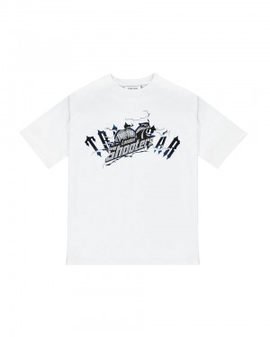 Trapstar Shooters Breakthrough Tricko Panske Biele Slovensko | Trapstar SK 51432-MHWY
