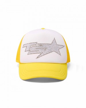 Trapstar TS Star Diamante Trucker Siltovka Panske Žlté Slovensko | Trapstar SK 17402-AGDW