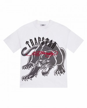 Trapstar x Ed Hardy Arch Tricko Panske Biele Slovensko | Trapstar SK 80257-NFYI